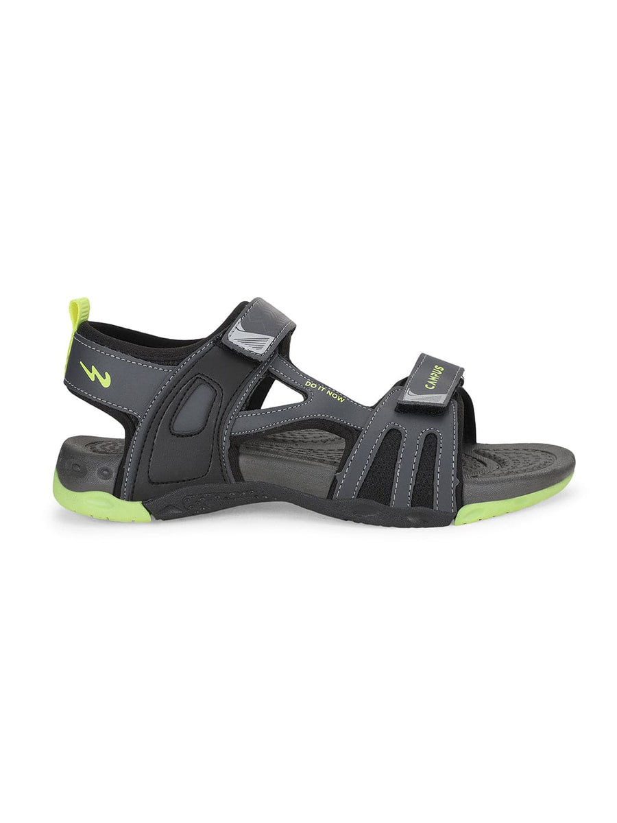 Buy Sandals For Men Gc 22133 D Gry Blk Campus Shoes