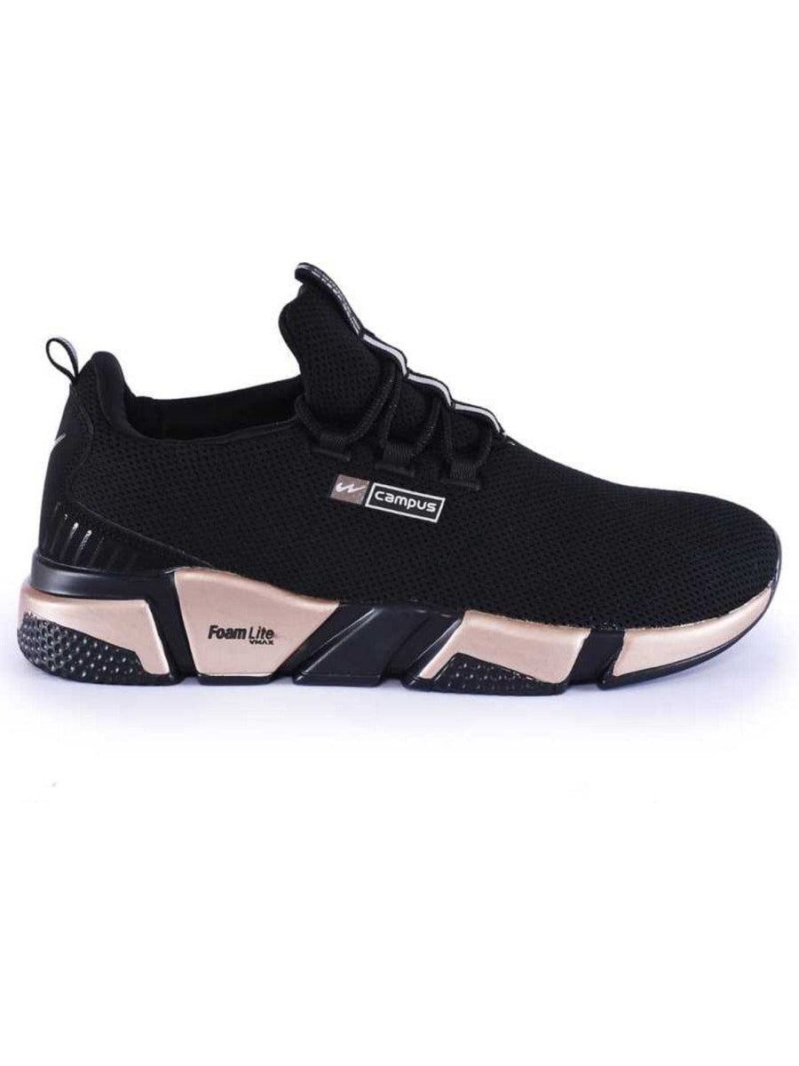 Buy Sneakers For Women Alexa Blk Golden Campus Shoes