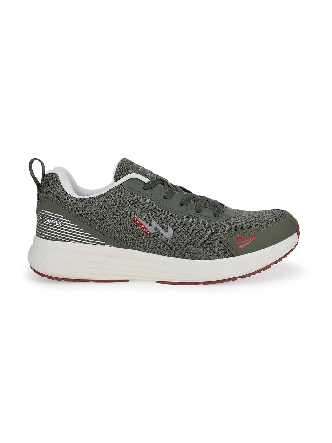 Buy Running Shoes For Men Awake Olive Off Wht Campus Shoes