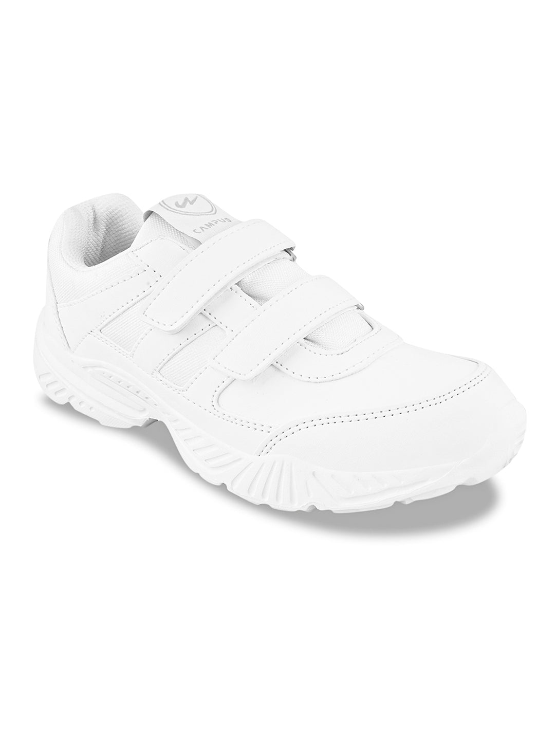 Buy Campus BINGO-151VA White Child School Shoes Online | Campus Shoes