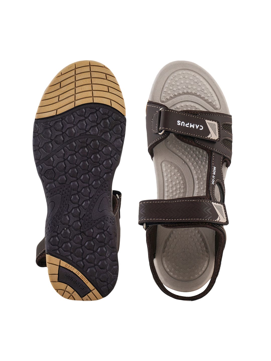 Mochi Beige Sandals - Buy Mochi Beige Sandals online in India