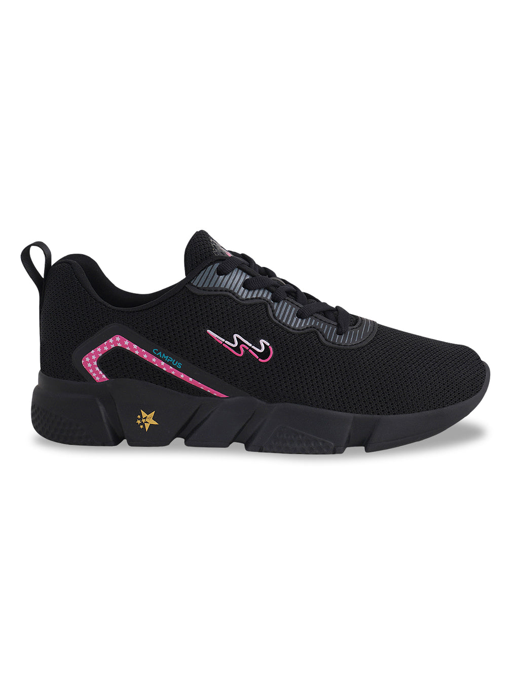 Buy Campus Camp Julia Black Women Running Shoes Online