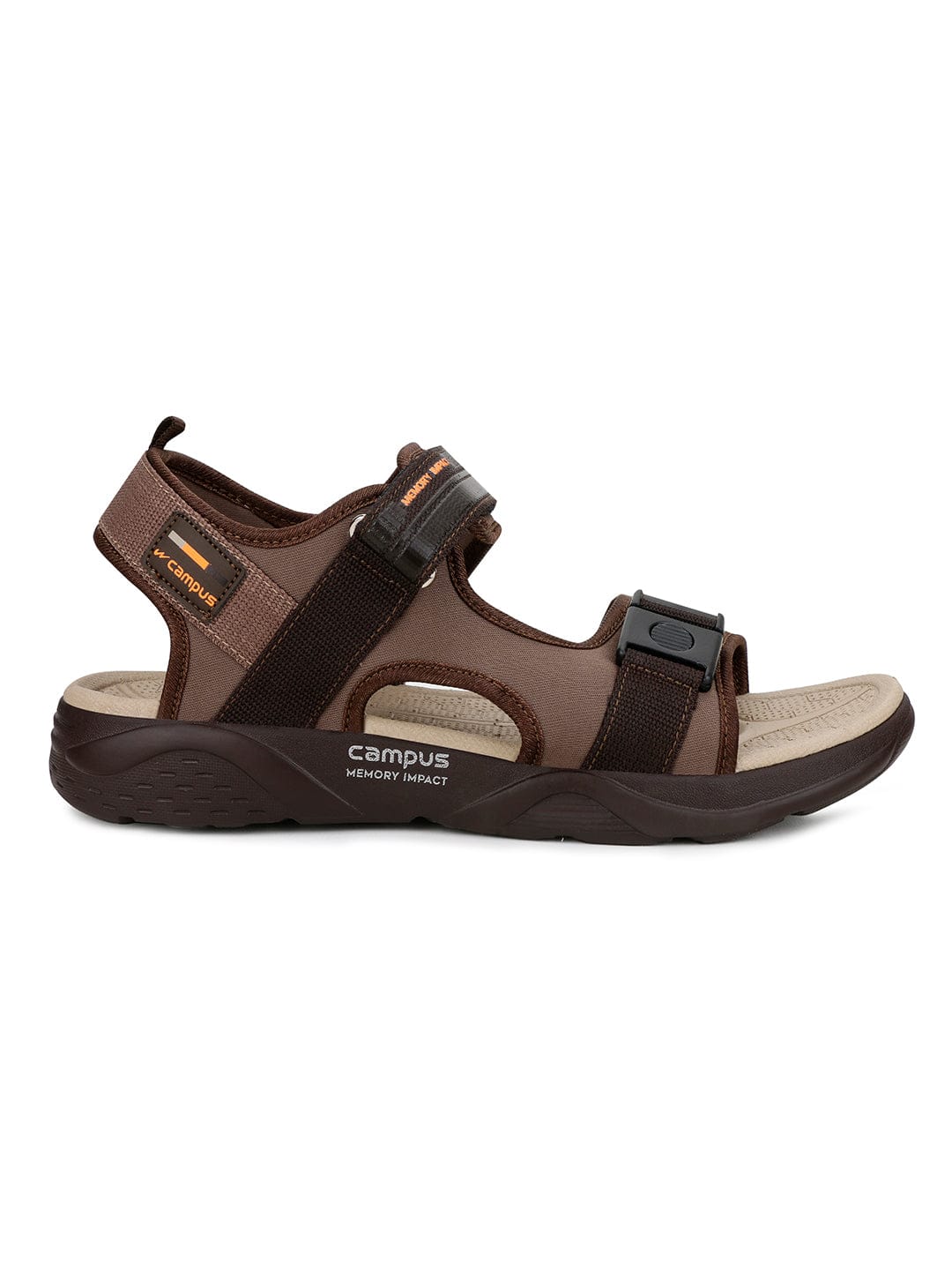 Buy Sandals For Men: 2Gc-16-2Gc-16Blk-L-Gry699 | Campus Shoes