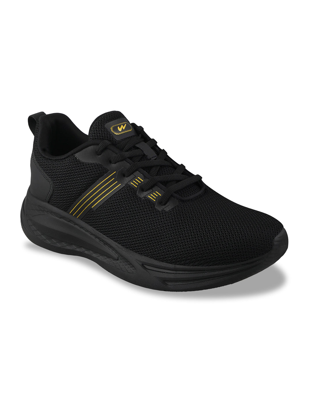 Buy Campus THEORY Black Men's Sports Shoes Online | Campus Shoes