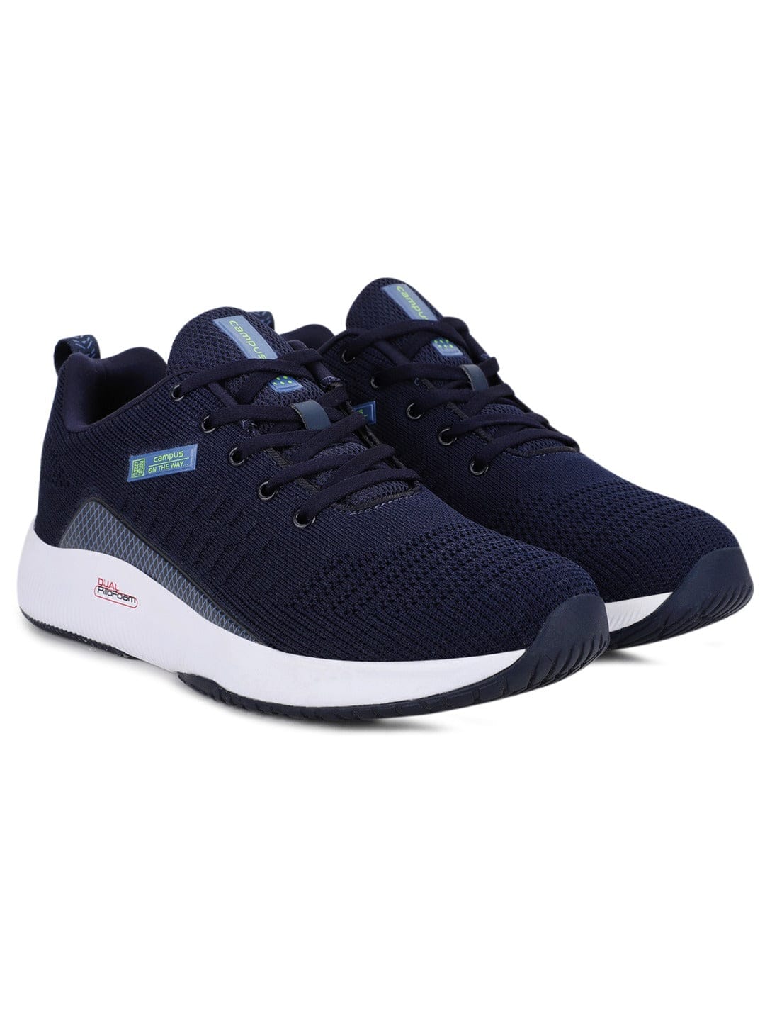 Buy Running Shoes For Men: Tollnavy-P-Grn | Campus Shoes