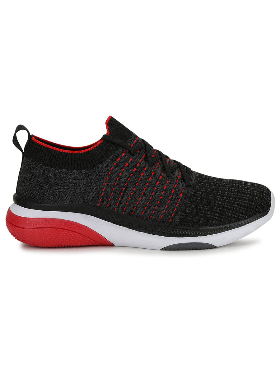 Buy Running Shoes For Men: Brinkblk-D-Gry-Red | Campus Shoes