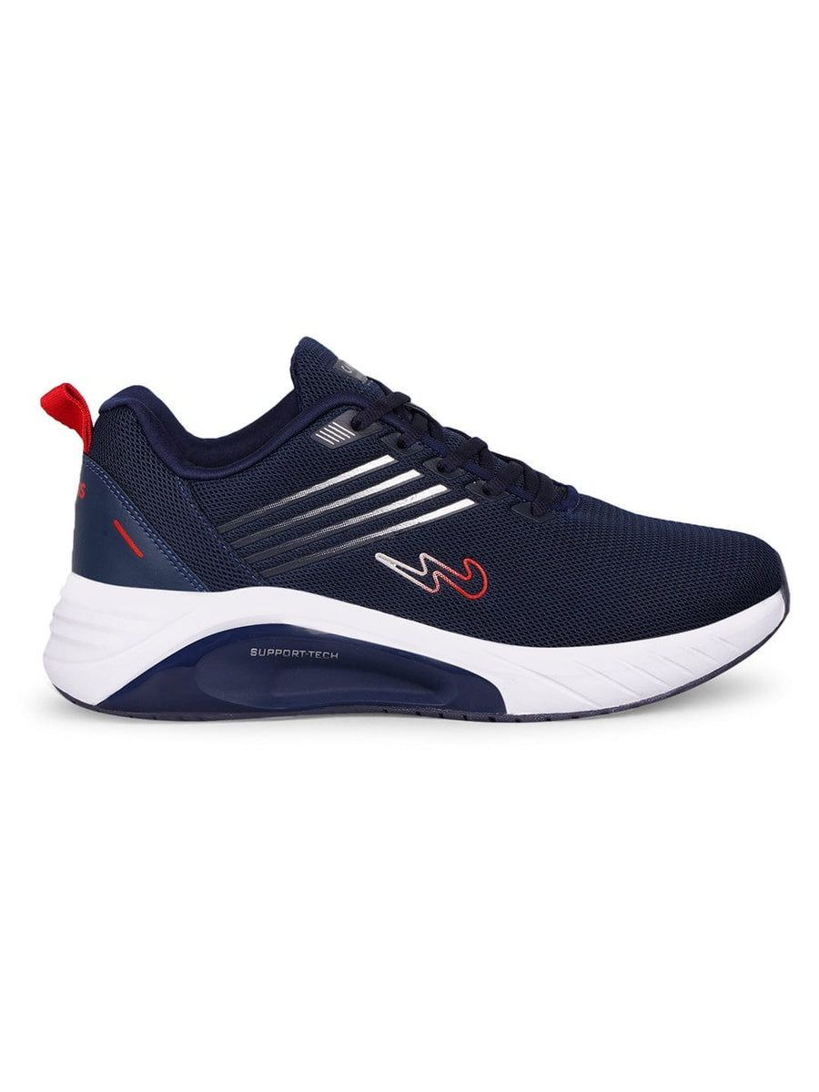 Buy Running Shoes For Men: Camp-Bonfire-Navy-Red | Campus Shoes