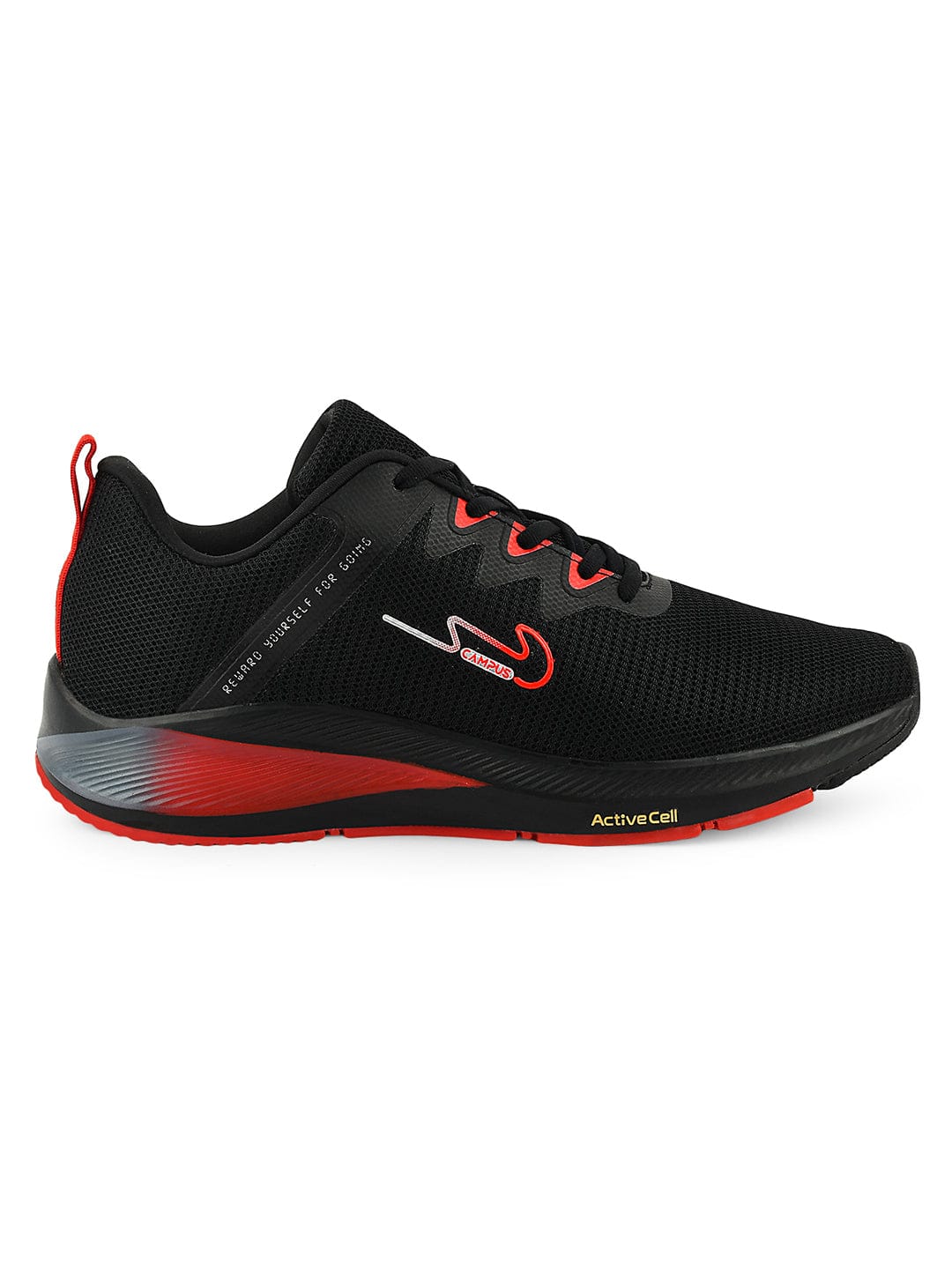 Buy CAMP-XMEN Black Men's Running Shoes online | Campus Shoes