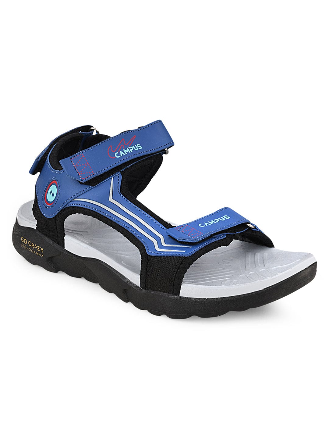Buy Sandals For Men: Sd-53-Navy-Red-Wht | Campus Shoes