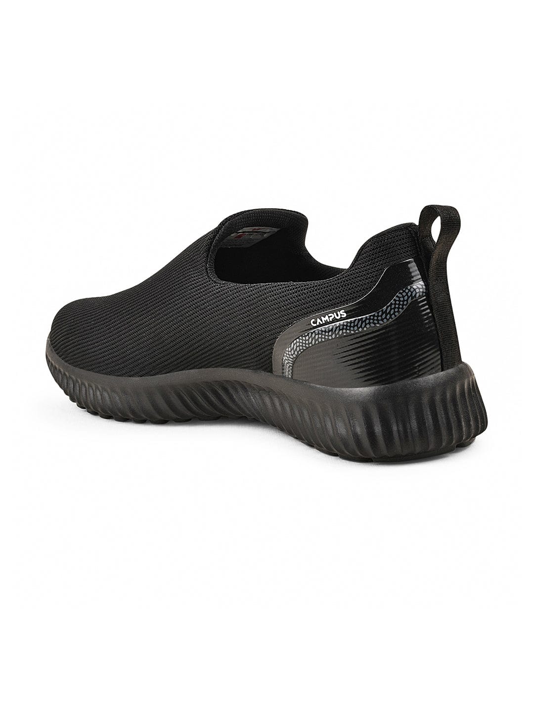 Full black slip on on sale shoes