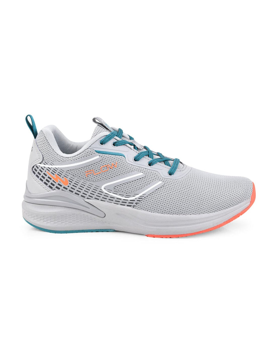 Buy Running Shoes For Men: Flow-Pro-L-Gry-F-Org | Campus Shoes