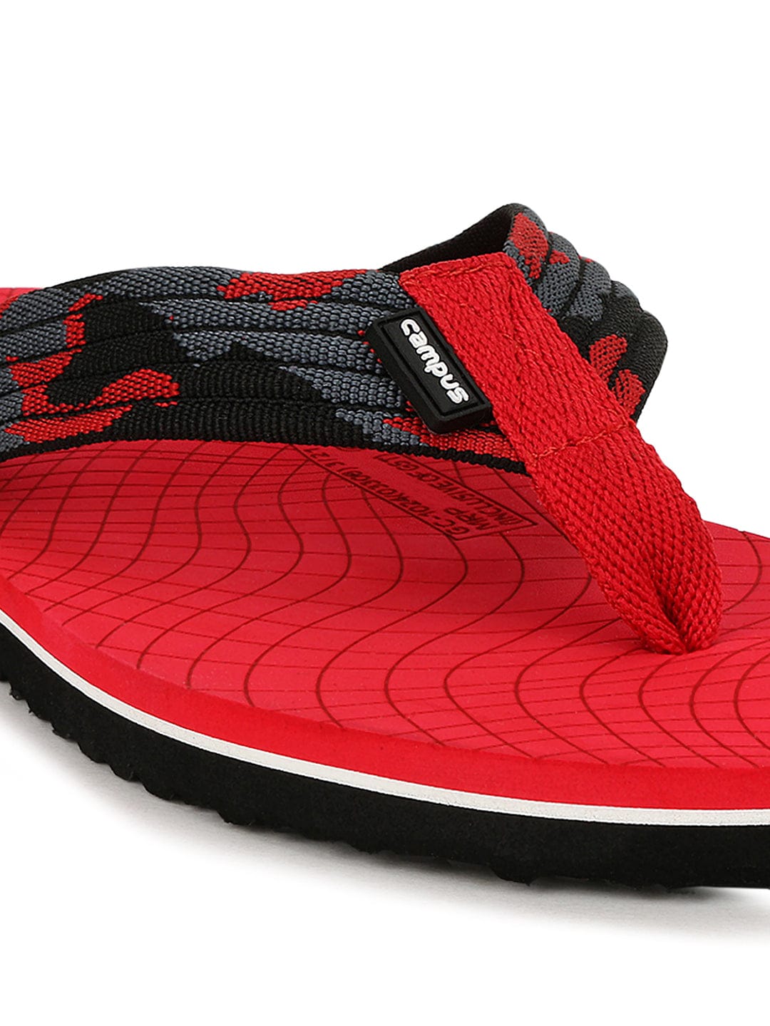 Buy Flip Flop For Men Gc 1024A Red Campus Shoes