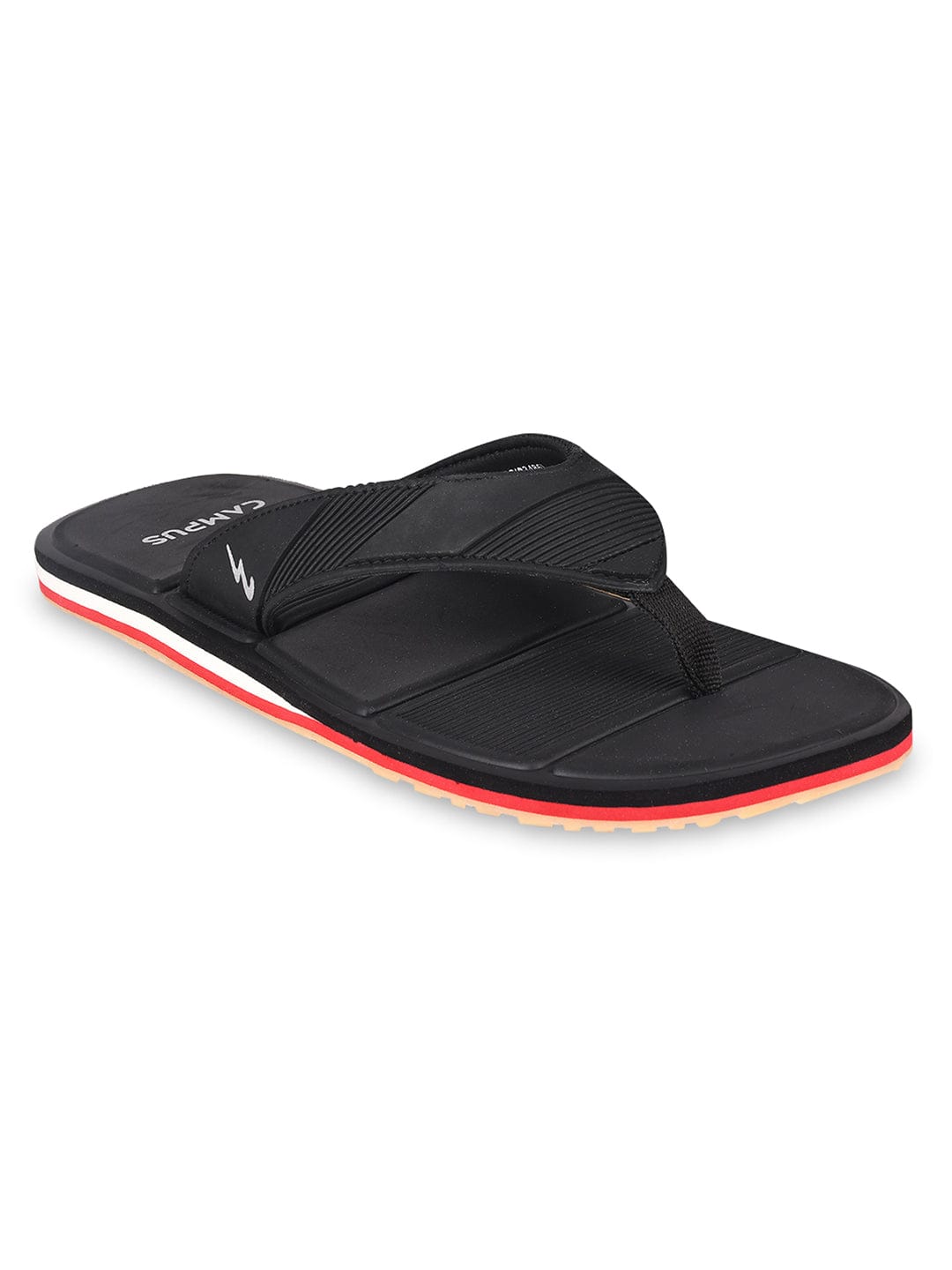 Buy Flip-Flop For Men: Gc-1026A-Blk | Campus Shoes