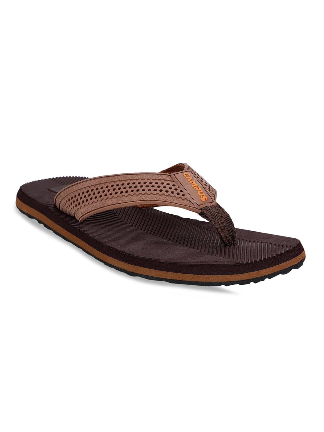 Buy Flip Flop For Men Gc 1035B Cherry Tan Campus Shoes