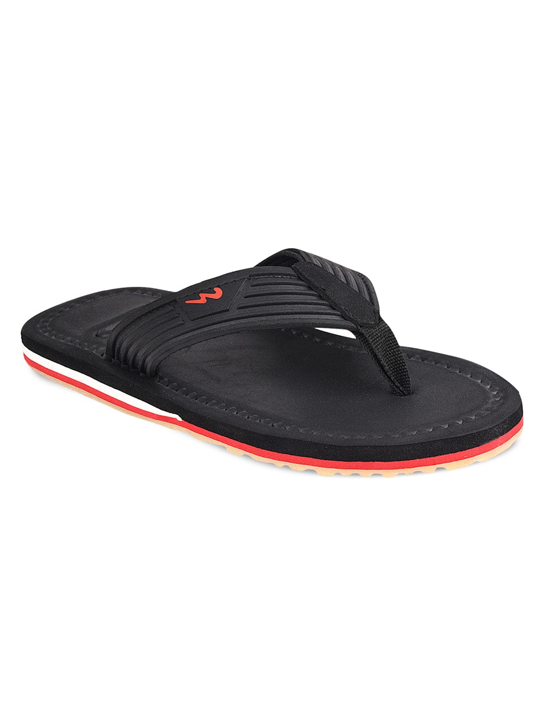 Buy Flip Flop For Men Gc 1042 Black Campus Shoes