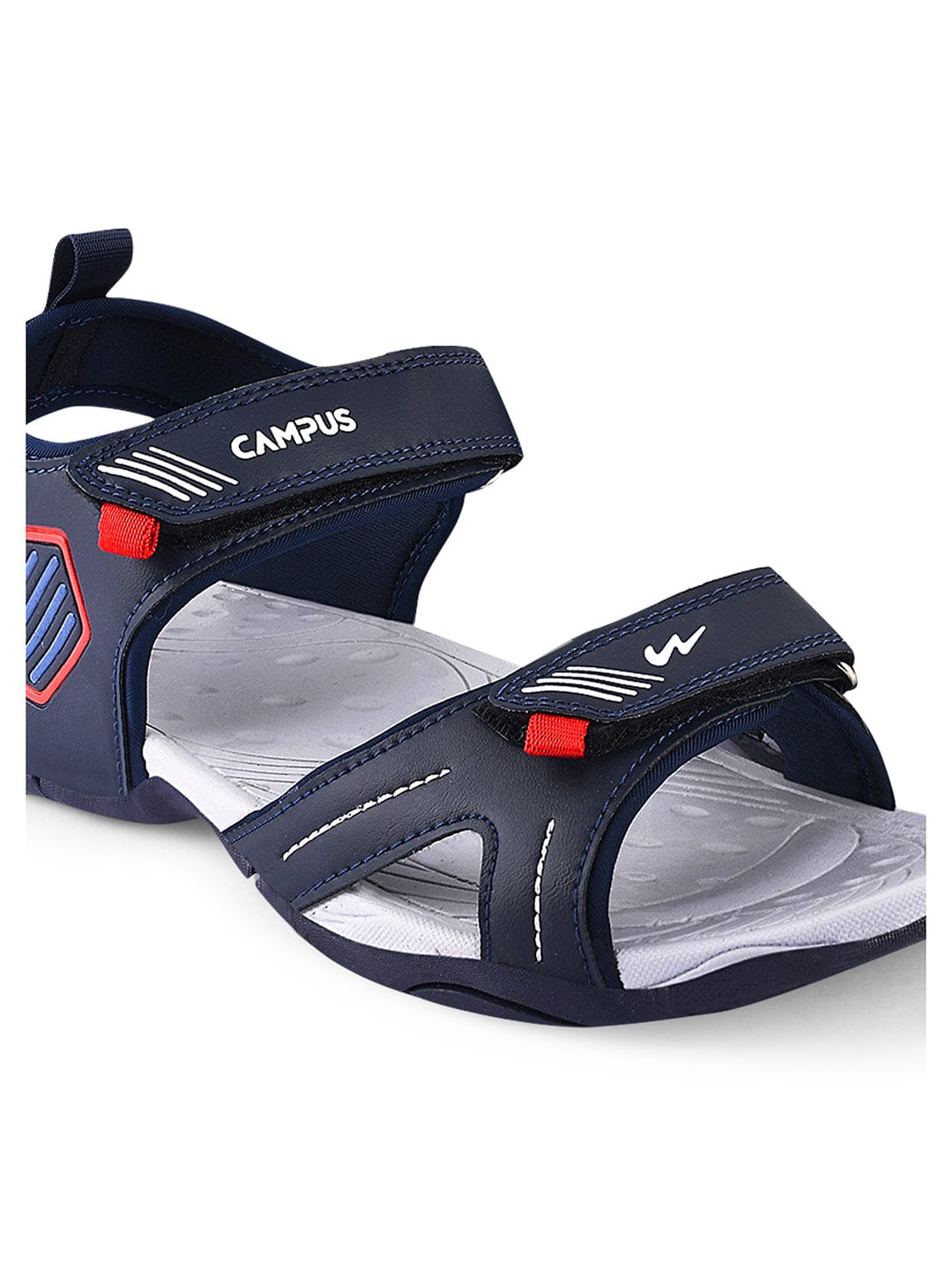 Buy Sandals For Men: Gc-22118-Blk-Red | Campus Shoes