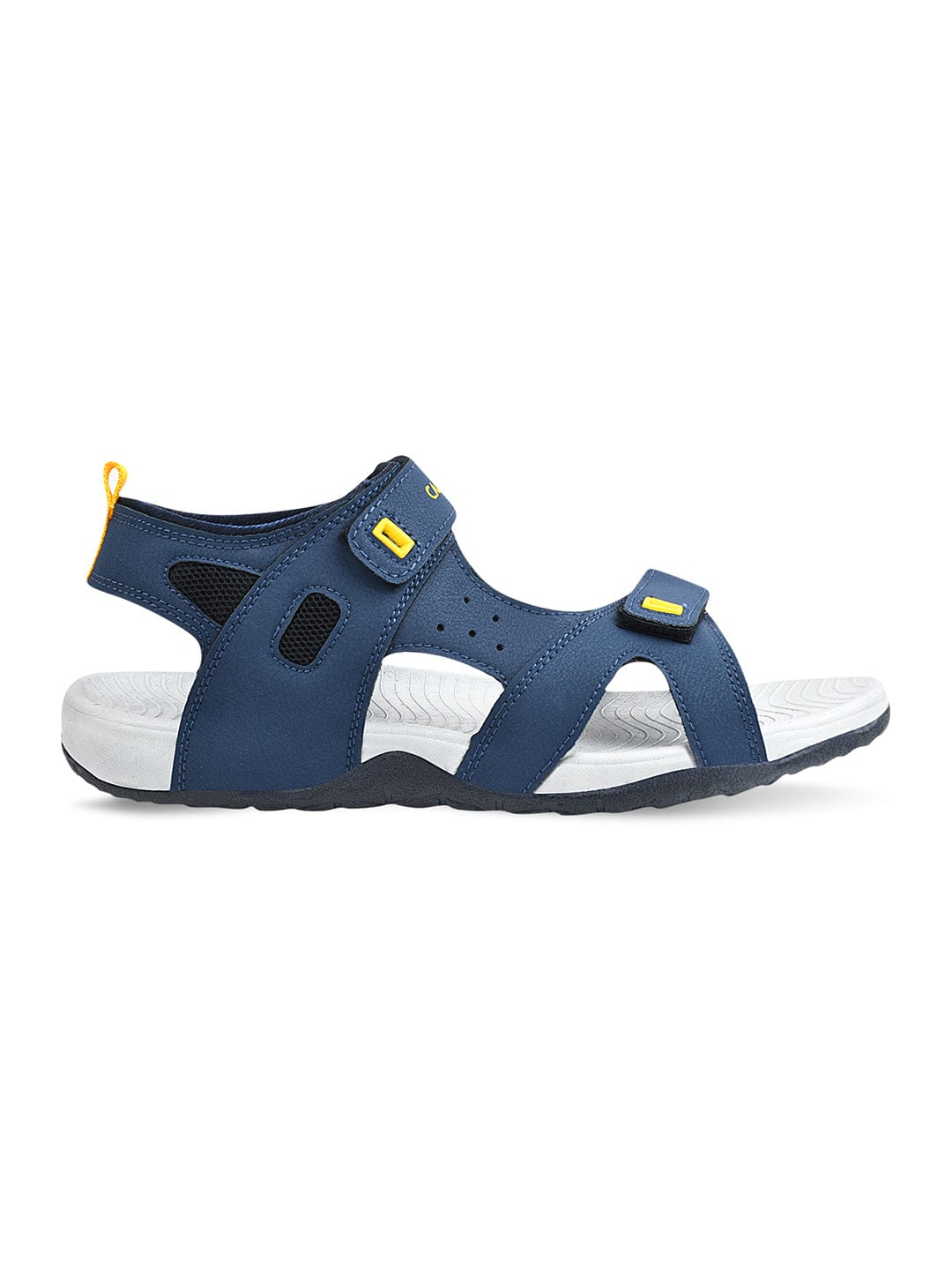 Buy Sandals For Men Gc 2215 Navy Ylo Campus Shoes