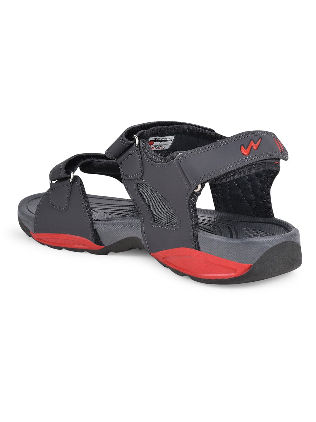 Campus SD-PF029 BLK-RED Men's Sandals & Floaters 7UK : Amazon.in: Fashion