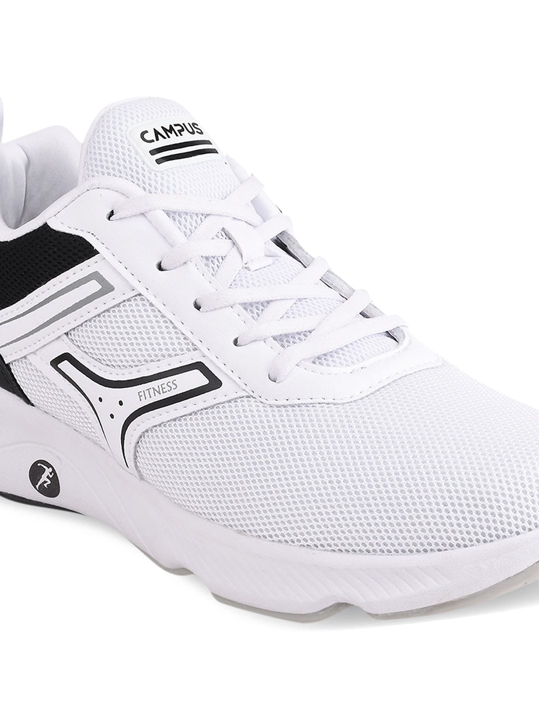 Buy Running Shoes For Men Hurricane Wht Blk Campus Shoes