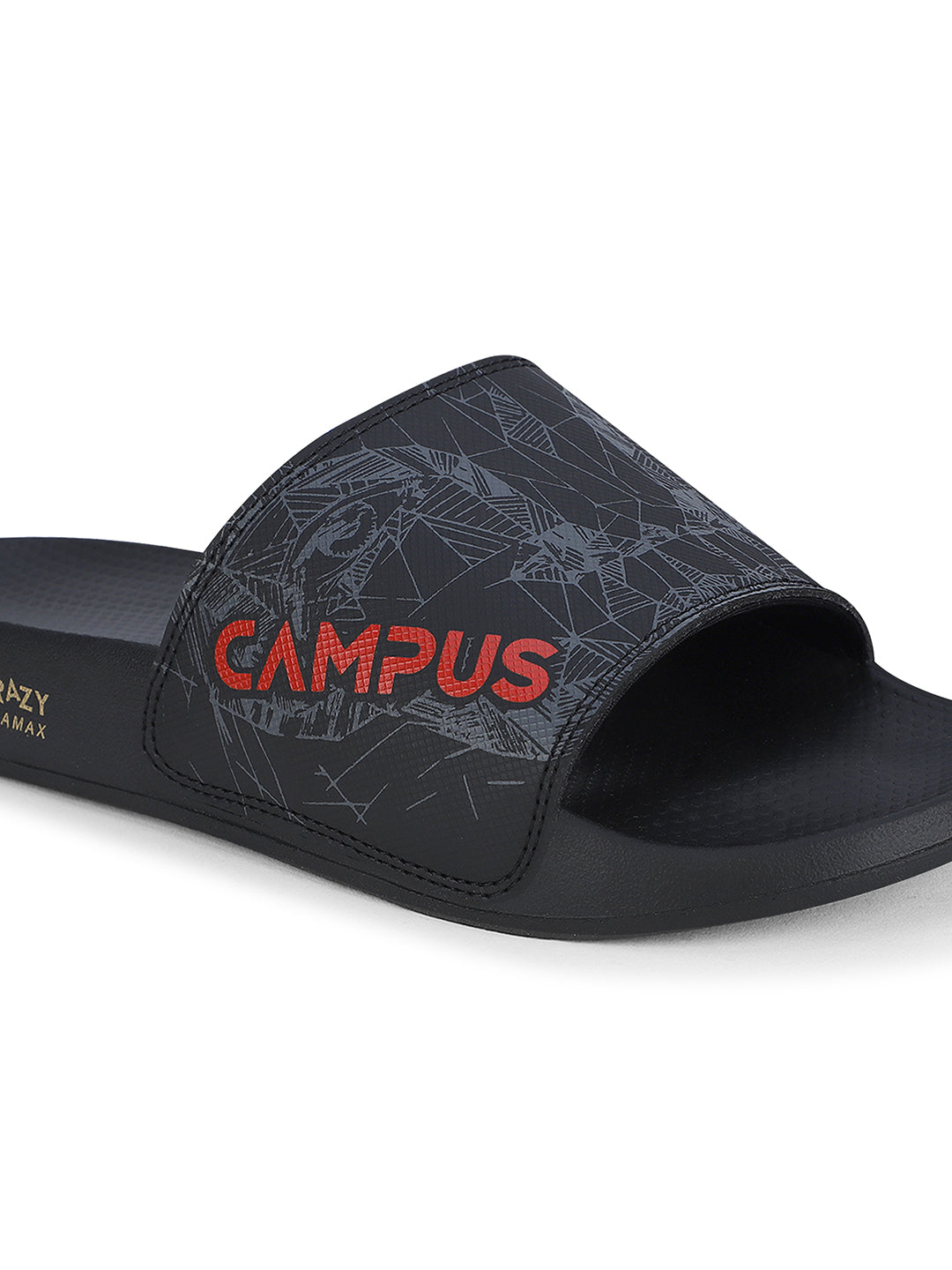 SL 437 Black Men s Slipper Campus Shoes