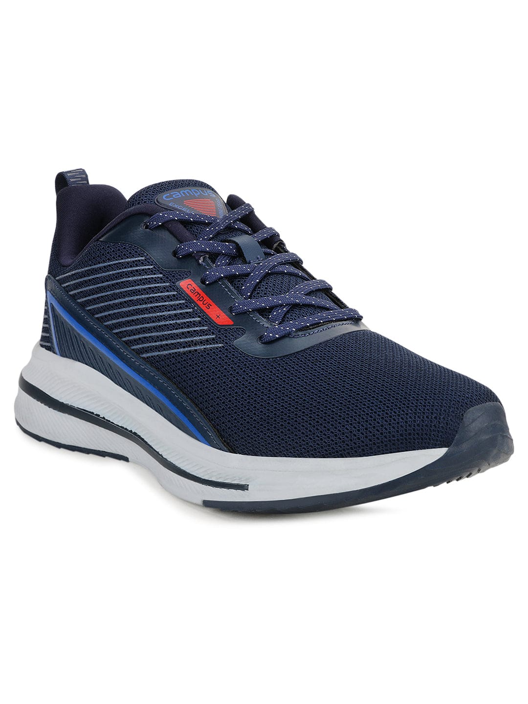 Buy Running Shoes For Men: Thrill-Navy-Sky | Campus Shoes